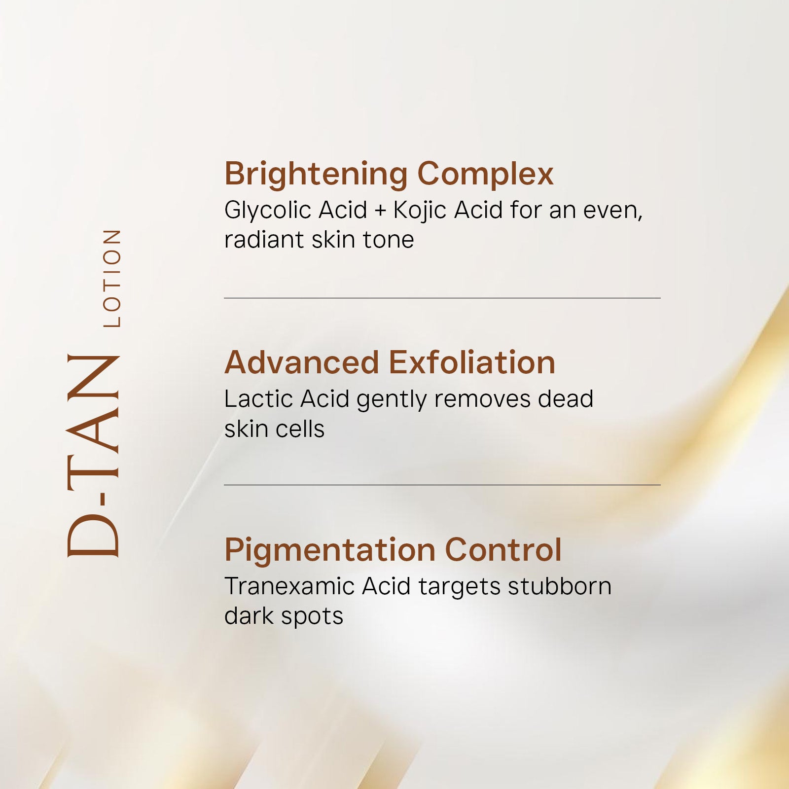 D Tan Lotion Product Information