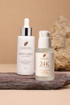Anti-Grey Hair Serum & 24K Gold Serum