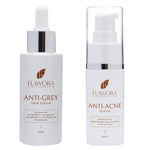 Pack of 2 Anti Grey Hair Serum & Anti Acne Serum
