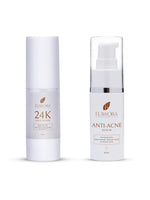 24k Gold + Anti Acne Serum -  Combo