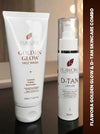 Set of Flawora Golden Glow Niacinamide Face Wash for skin Repair, Hydration and Glow - 100 ml and FLAWORA D-Tan Lotion for Pigmentation & Tan Removal | For Dark Spots &   - 50ml 