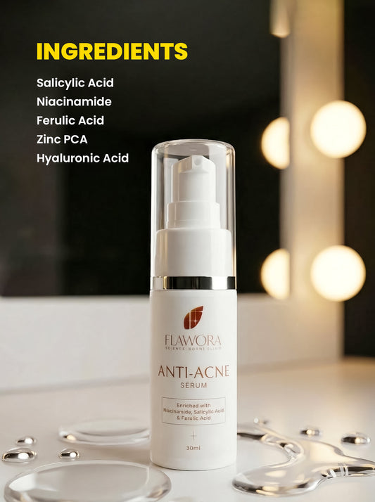 Flawora's Anti Acne Serum