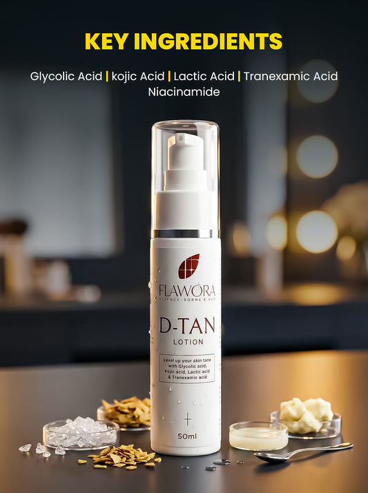 Flawora's D Tan Lotion