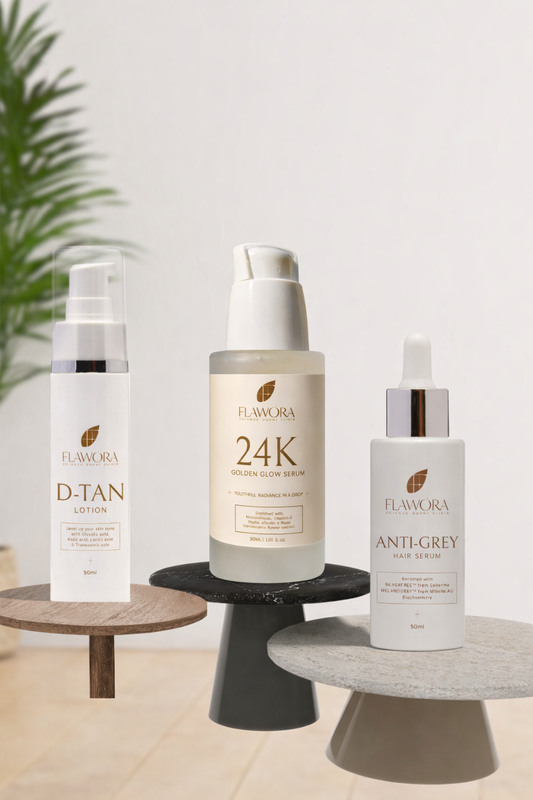 Anti grey, DTAN & 24K Gold Serum Combo of 3