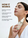 Flawora's 24K Skin Brightening Gold Serum