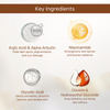 Flawora 24K Skin Brightening Gold Serum with Niacinamide & Vitamin C - 30 ml